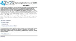 Desktop Screenshot of antivir.gwdg.de