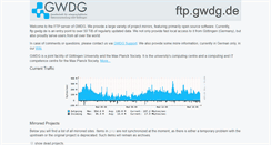 Desktop Screenshot of ftp5.gwdg.de