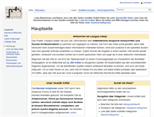 Tablet Screenshot of liturgica-notata.wiki.gwdg.de