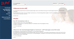 Desktop Screenshot of lnhf.gwdg.de