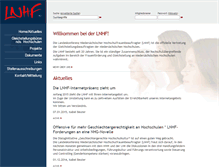 Tablet Screenshot of lnhf.gwdg.de